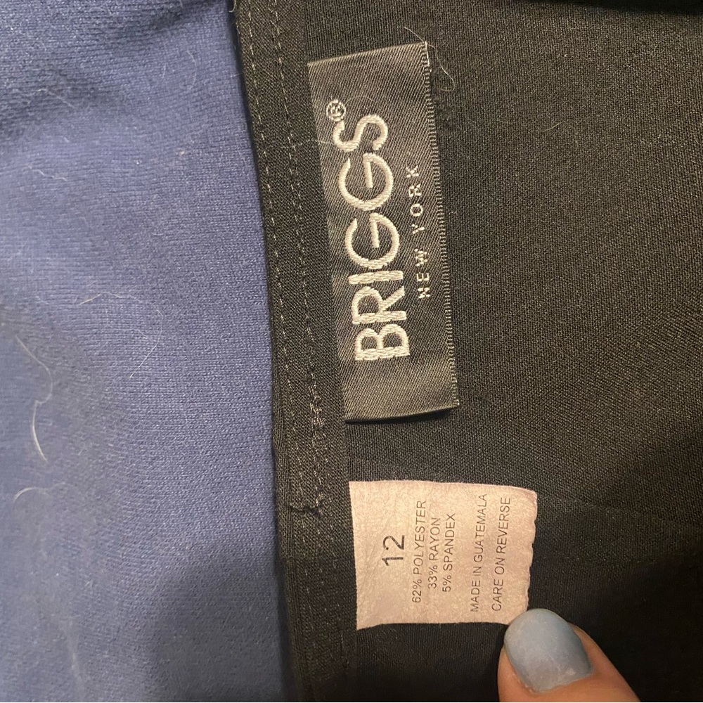 Briggs New York Black Skirt - Picture 4 of 5
